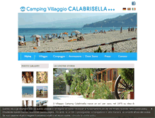 Tablet Screenshot of campingcalabrisella.it